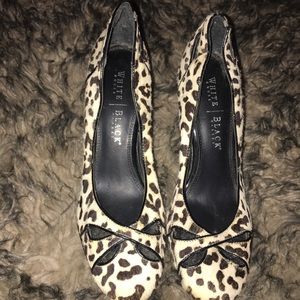 Animal print pumps